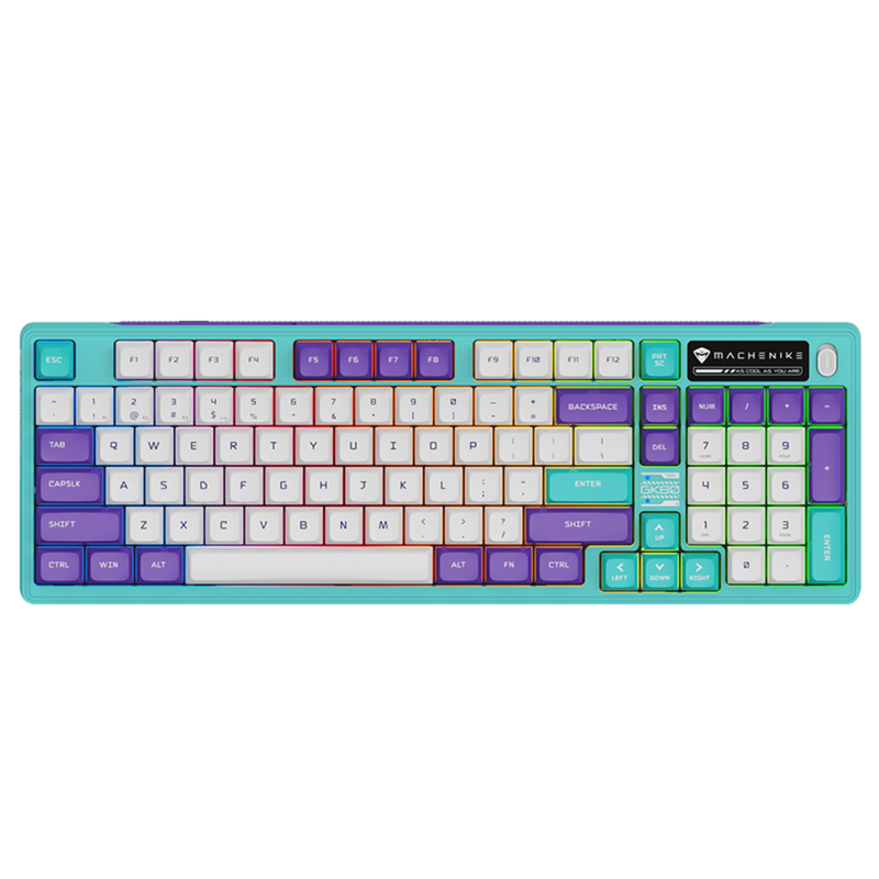 Machenike GK80 97Keys RGB Hot-Swappable Mechanical Wireless Keyboard (Venus Switch)
