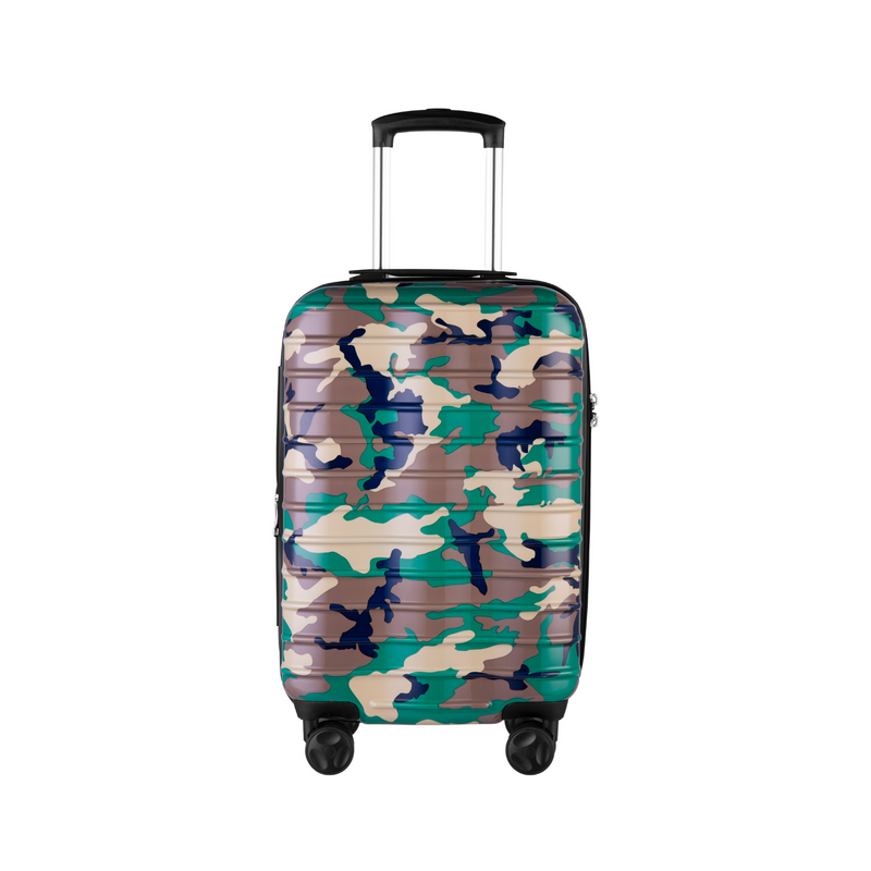 Daycrown 802 Carbon Fibre Pattern Suitcase