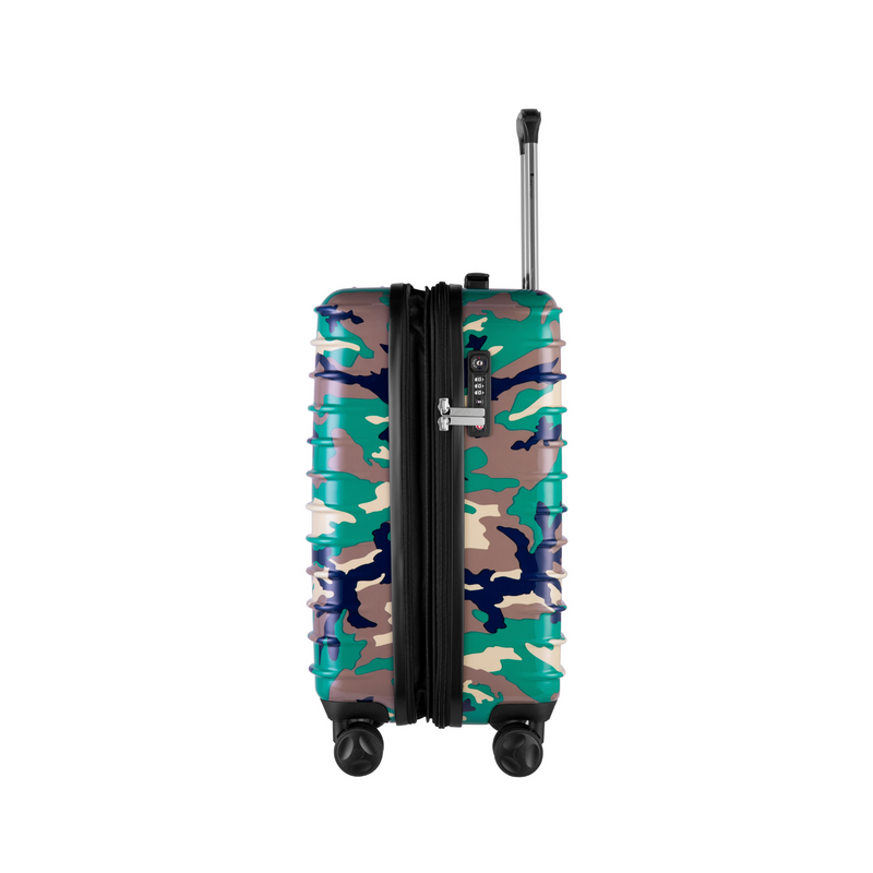 Daycrown 802 Carbon Fibre Pattern Suitcase