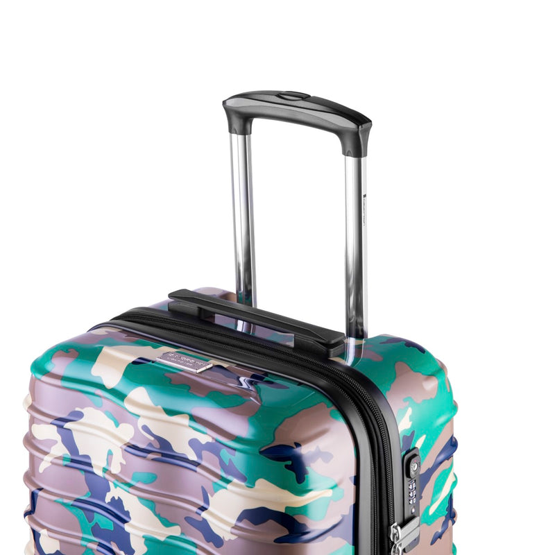 Daycrown 802 Carbon Fibre Pattern Suitcase