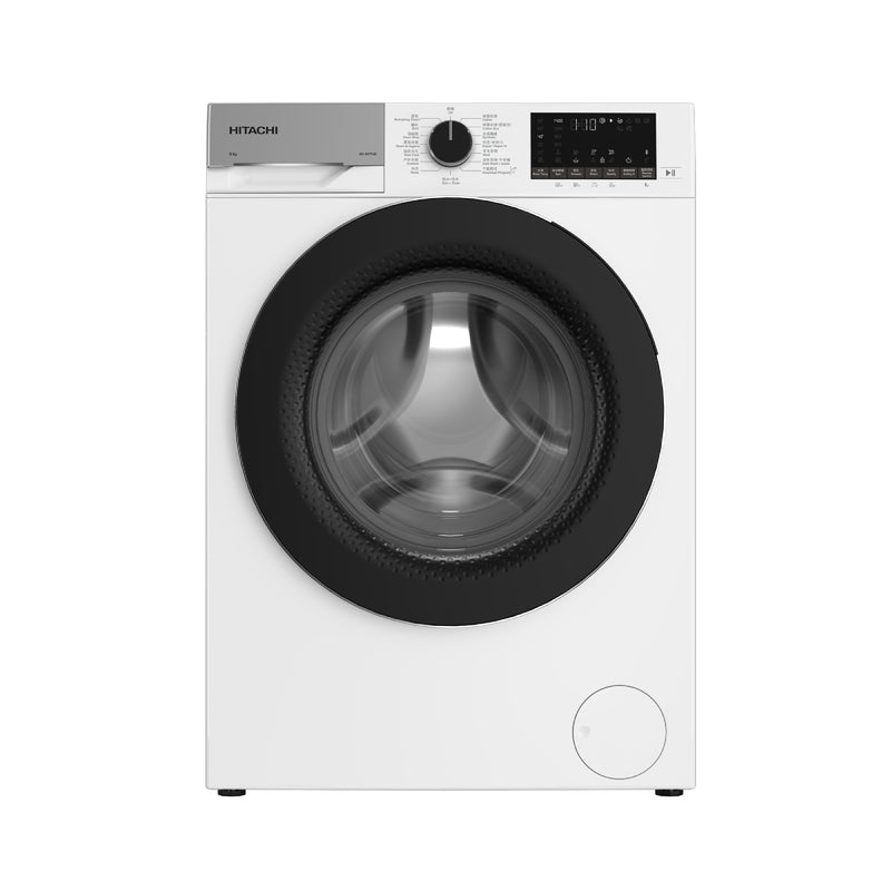 HITACHI 日立 BD-80YFVE 8kg 1400轉變頻蒸氣護理前置式滾桶洗衣機