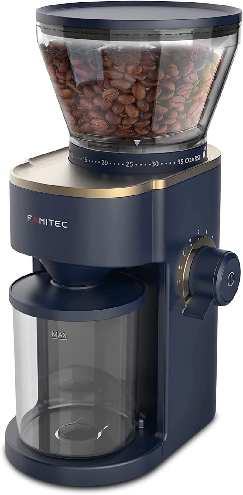 FAMITEC 52-202-00 BOLD Conical Burr Coffee Grinder