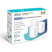 TP-Link Deco X60 (3-pack) AX5400 Dual Band WiFi 6 Mesh Router