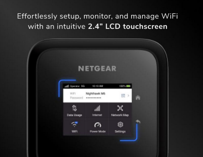 NETGEAR Nighthawk M6 5G WiFi 6 Mobile Hotspot Router (MR6150)