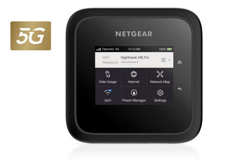 NETGEAR Nighthawk M6 Pro 5G WiFi 6E Mobile Hotspot Router (MR6450)