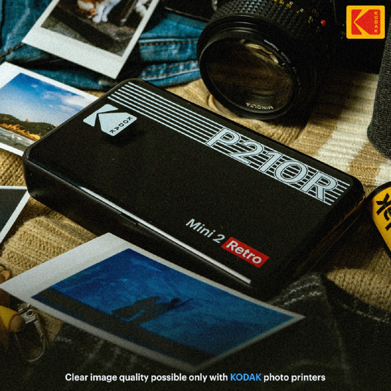KODAK Mini2 Retro 4PASS Portable Photo Printer