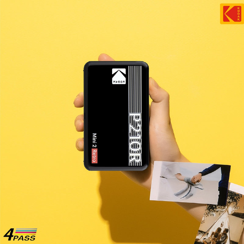 KODAK Mini2 Retro 4PASS Portable Photo Printer