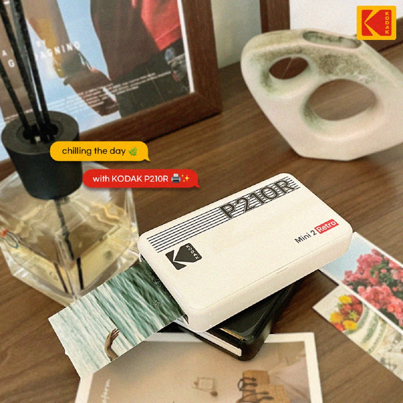 KODAK Mini2 Retro 4PASS Portable Photo Printer