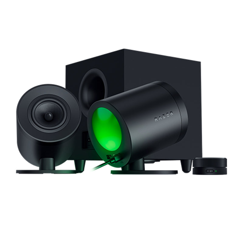 Razer 雷蛇 Nommo V2 Pro - 全音域 2.1 遊戲喇叭與無線重低音揚聲器