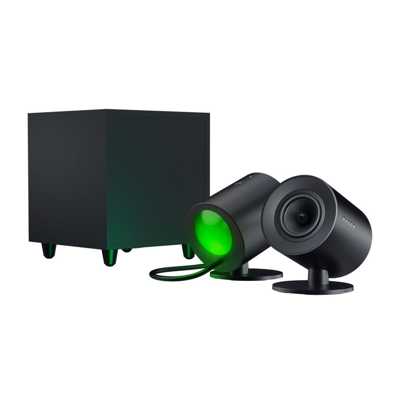 Razer Nommo V2 Pro - Full-Range 2.1 with Wireless Subwoofer Gaming Speakers