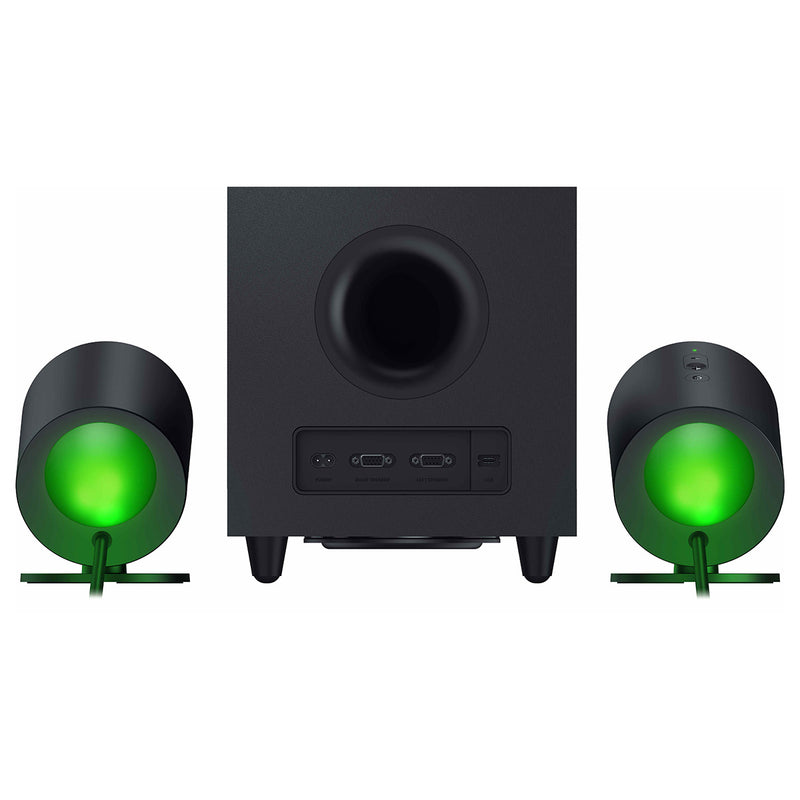 Razer 雷蛇 Nommo V2 - 全音域 2.1 遊戲喇叭與有線重低音揚聲器