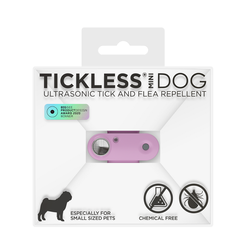 TICKLESS TICKLESS MINI Ultrasonic tick and flea repeller for dogs (rechargeable)