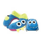 Travelmall 專利3D立體恐龍圖案按壓式充氣頸枕