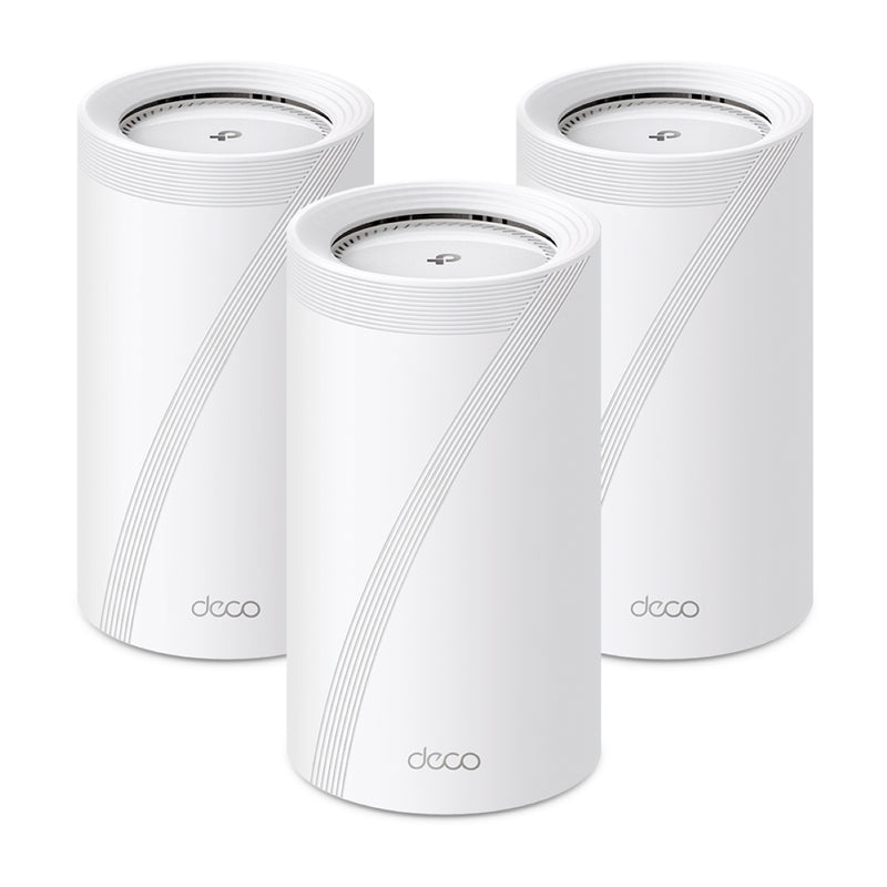 TP-Link Deco BE85(3件裝) BE22000 三頻 WiFi 7 Mesh 路由器