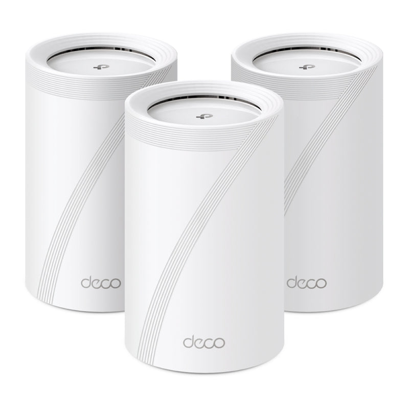 TP-Link Deco BE65(3件裝) BE11000 三頻 WiFi 7 Mesh 路由器