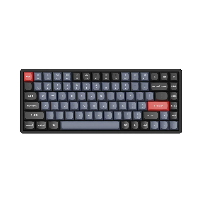 Keychron K2P-J1 K2 Pro 鋁框無線定制機械鍵盤 - RGB Backlight, 熱插拔版本 (紅軸)