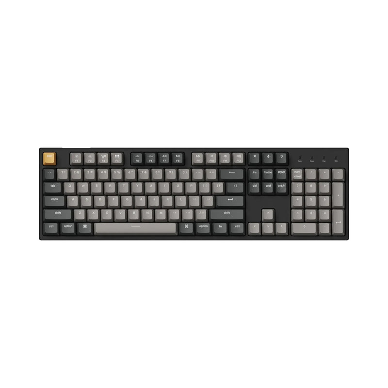Keychron C2P-A1 C2 Pro Wired Mechanical Keyboard - White Backlight (Red Switch)