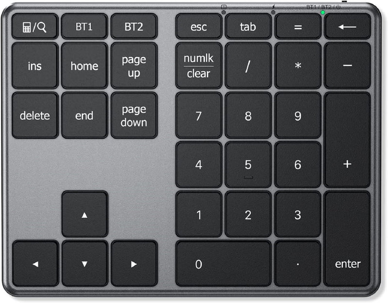 iClever IC-KP10 便擕式藍牙無線34鍵數字鍵盤