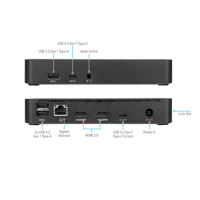 Targus DOCK310 USB-C DV4K 65W PD 多功能擴充基座