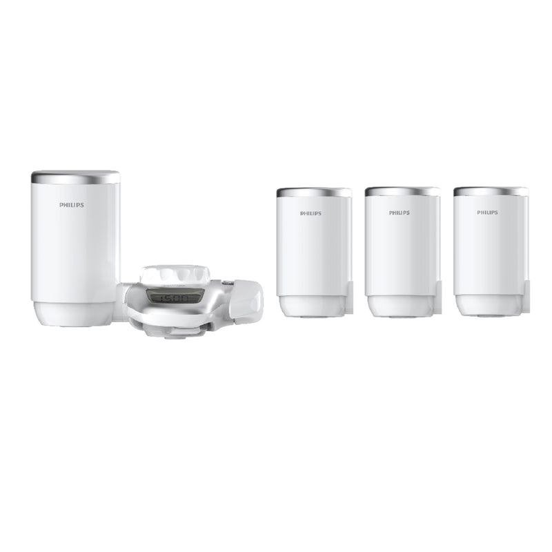 PHILIPS AWP3773+WP3922*3 On-tap water purifier set (1 filter with Extra 3 WP3922 Cartridges)