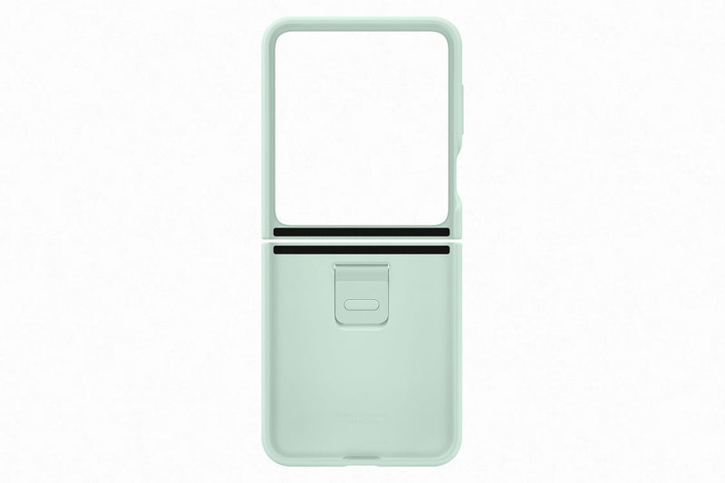 SAMSUNG Galaxy Z Flip5 Silicone Case with Ring Mobile Phone Case