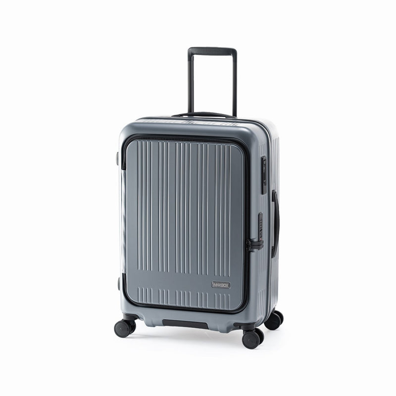 A.L.I MAXBOX 8011 Front-open Expandable Suitcase with Stopper