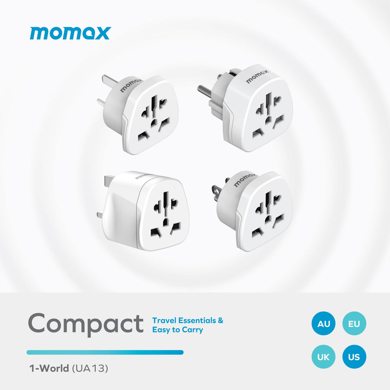 Momax 1-World Global Adapter UA13EUW