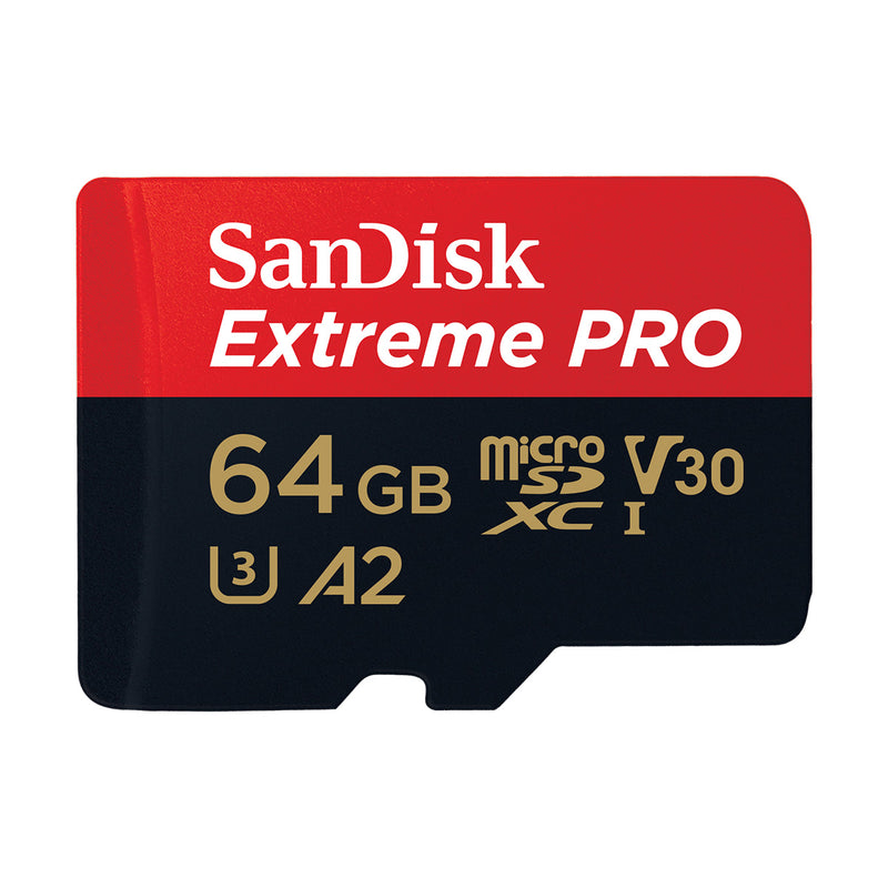 SANDISK SDSQXCU EXTREME PRO 64GB MICROSDXC Card