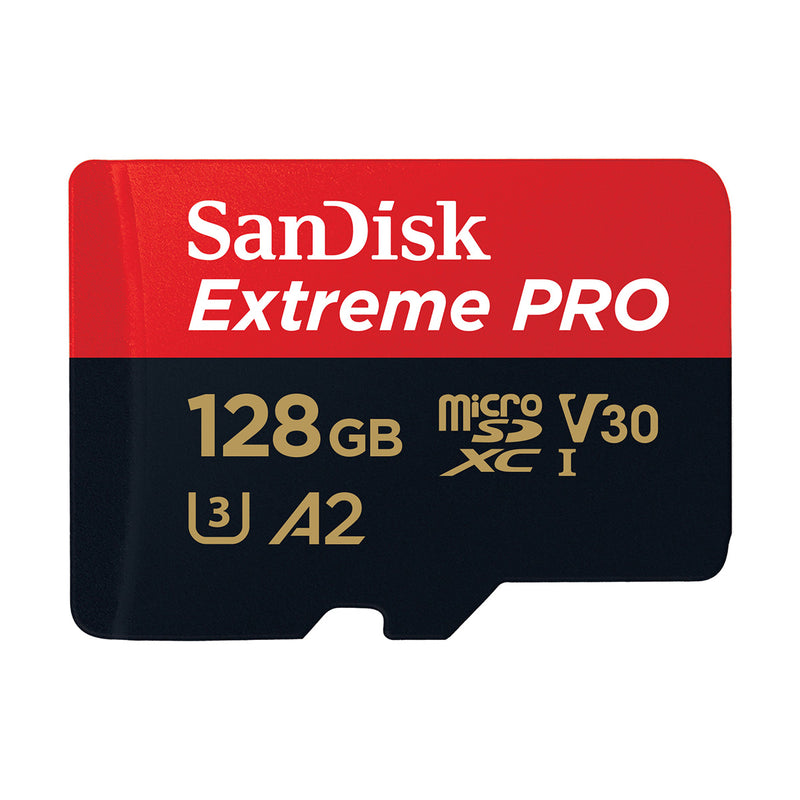 SANDISK SDSQXCD EXTREME PRO 128GB MICROSDXC Card