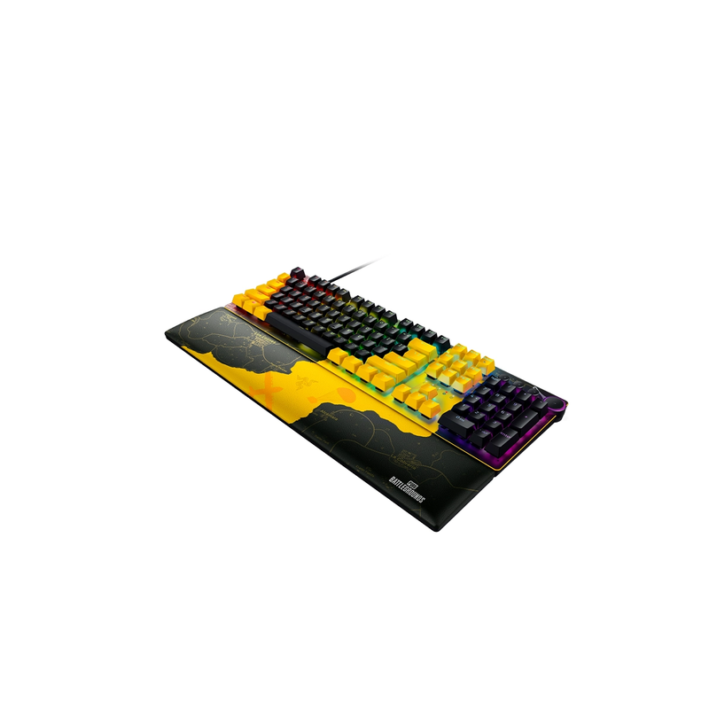 Razer Huntsman V2 Optical Gaming Keyboard (Linear Optical Switch) - PUBG: Battlegrounds Edition