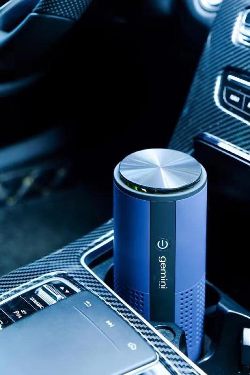 GEMINI GAP20BL USB 3-LEVEL (ION,HEPA,CARBON) CAR AIR PURIFIER