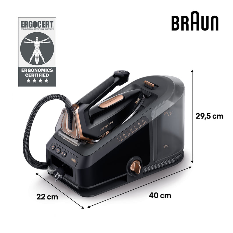 BRAUN IS7286BK CareStyle 7 Pro Steam Generator Iron