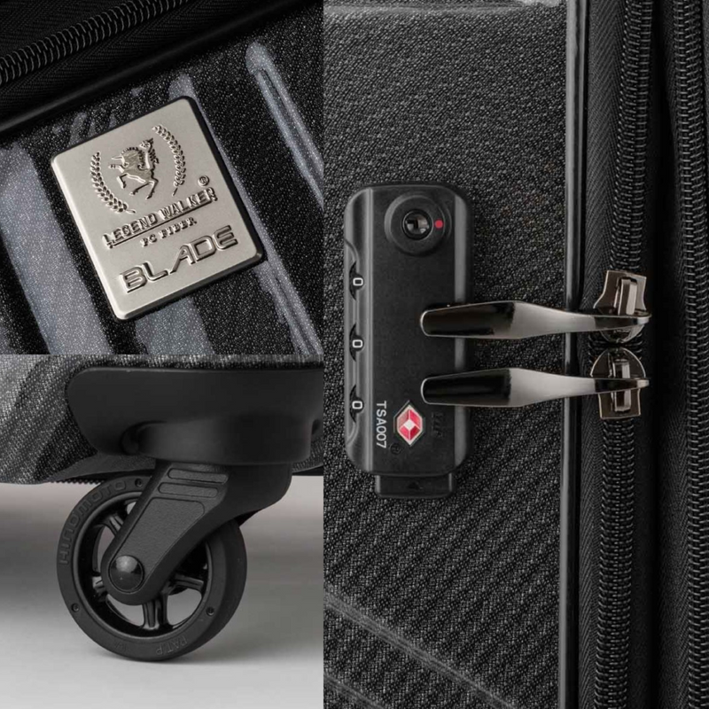 LEGEND WALKER SL-Class Super light & Expandable zipper luggage