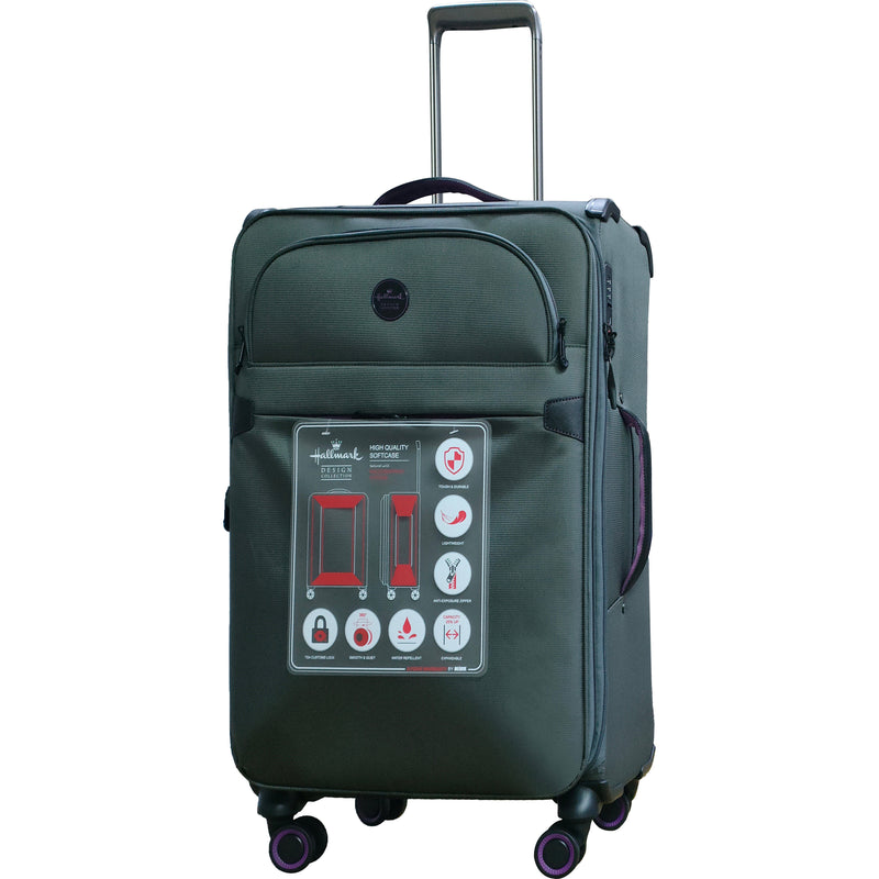 HALLMARK Nylon Luggage with Zipper HM891T