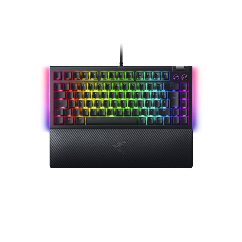 Razer BlackWidow V4 75% Hot-Swappable Mechanical Gaming Keyboard (Orange Switch)