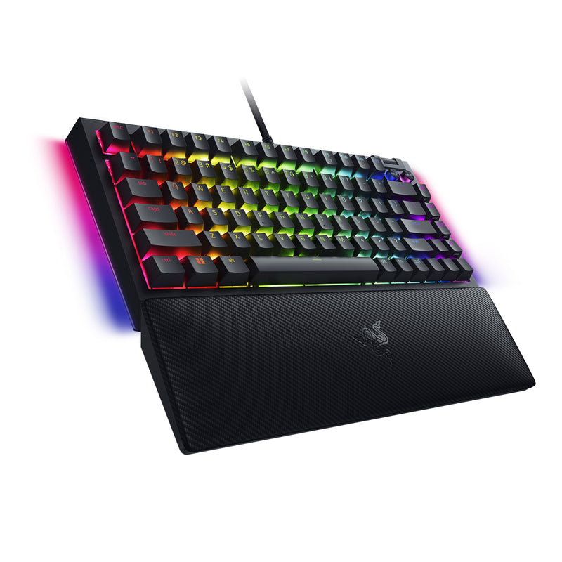 Razer BlackWidow V4 75% Hot-Swappable Mechanical Gaming Keyboard (Orange Switch)