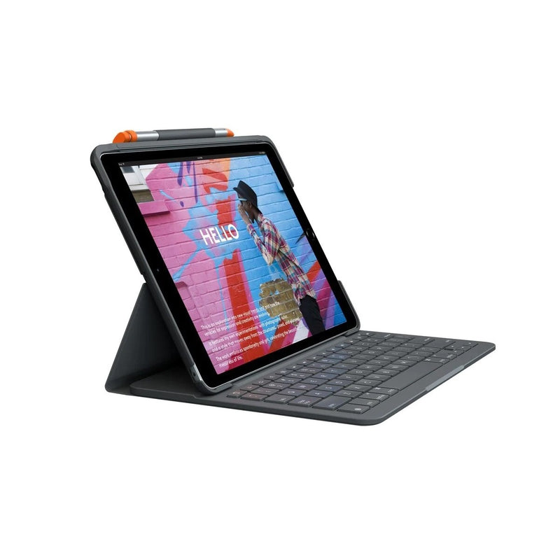 LOGITECH 羅技 Slim Folio - iPad (第9代 2021) 鍵盤保護殼