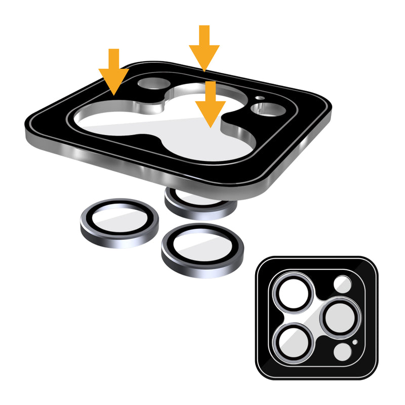 inno3C iPhone 15 Pro Max Glass Screen Protector Set