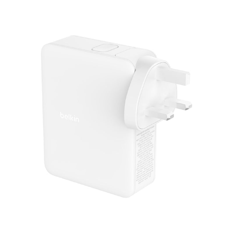 BELKIN 貝爾金 BoostCharge Pro 140W 4 端口 GaN 家用充電器