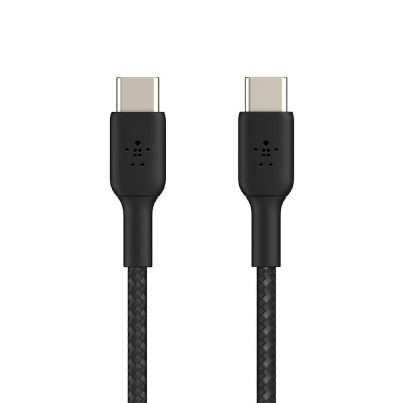 BELKIN 貝爾金 BOOSTCHARGE USB-C 轉 USB-C 線, 2米 黑色