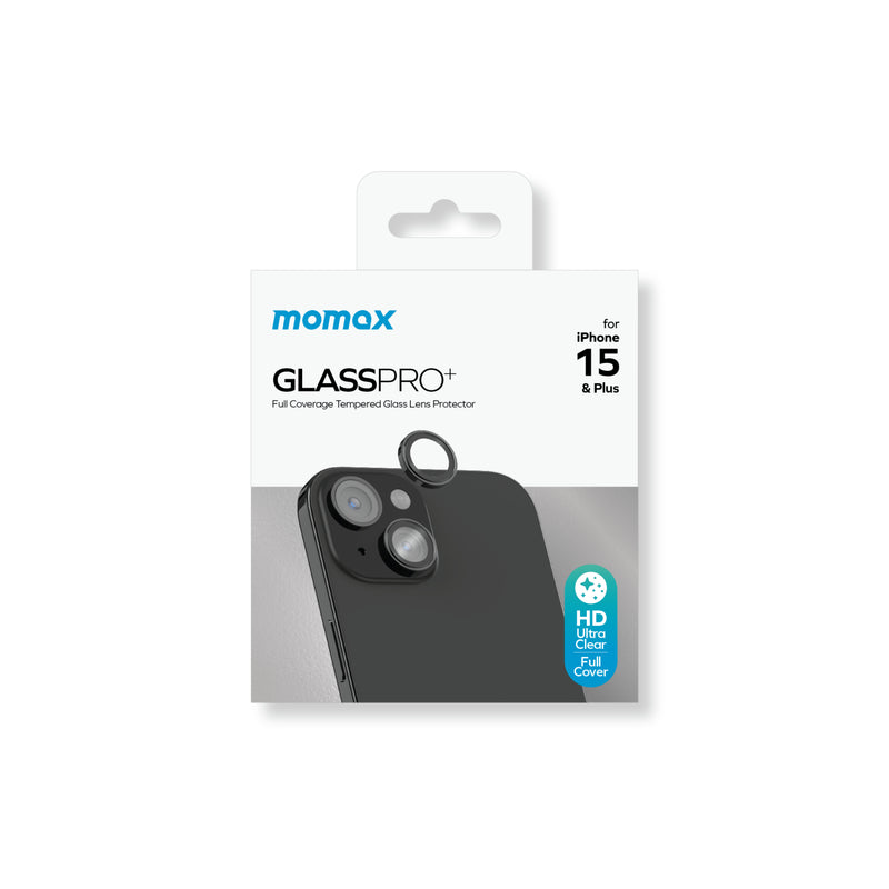 Momax GlassPro+AR鏡頭玻璃膜 (iPhone 15 / 15 Plus適用)