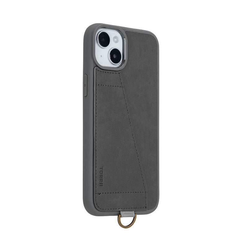 Torrii Leather Look Case with Neck Strap for iPhone 15 Plus