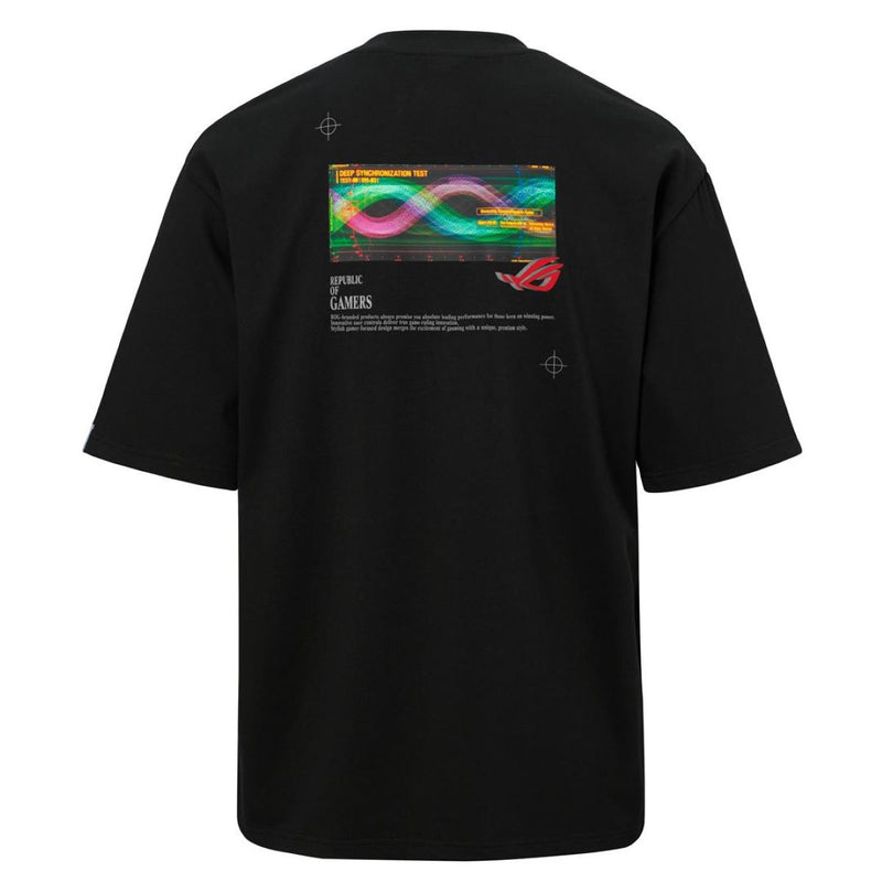 ASUS 華碩 ROG X EVA 聯名限定版 T-Shirt (NERV-黑, 中碼)