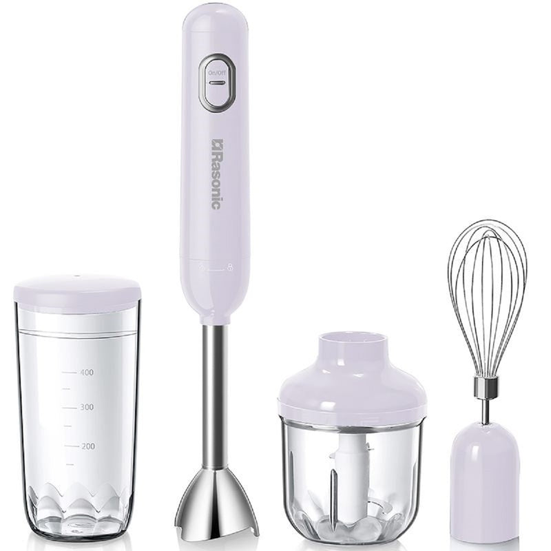 RASONIC RHB-B41 4-in-1 USB Handheld Blender