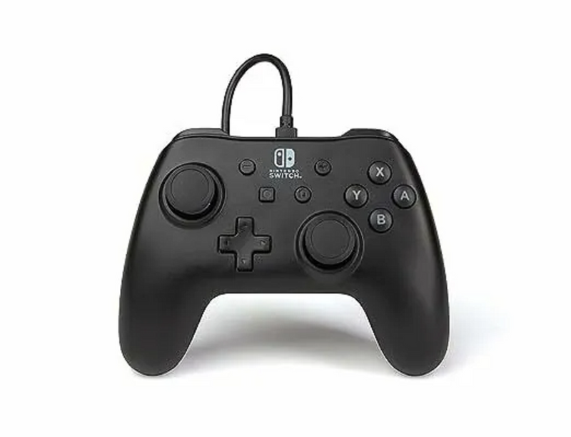 PowerA 有線任天堂Switch遊戲手掣 (黑色) 遊戲手掣