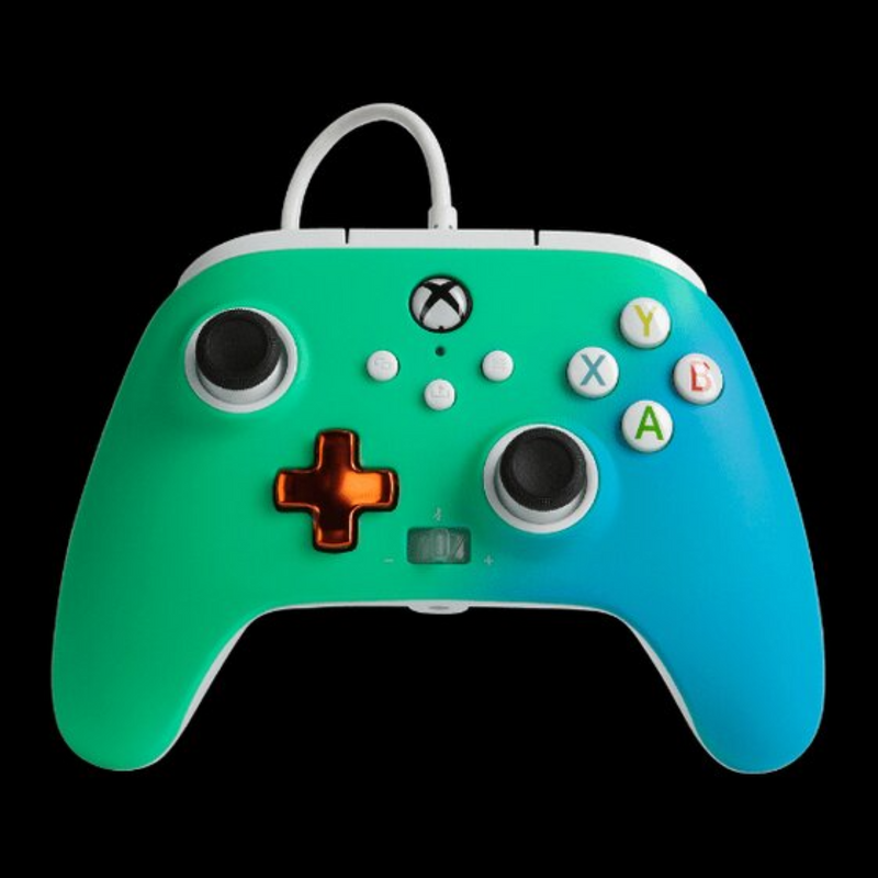 PowerA Enhanced Wired Controller for Xbox Series X｜S - Seafoam Fade Game Controller