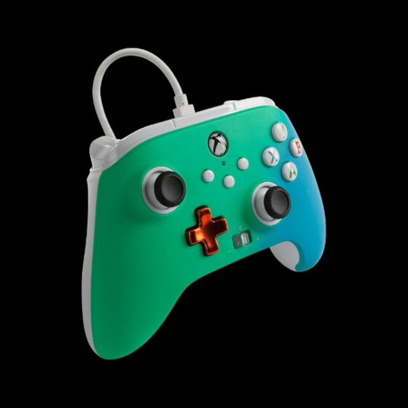PowerA Enhanced Wired Controller for Xbox Series X｜S - Seafoam Fade Game Controller