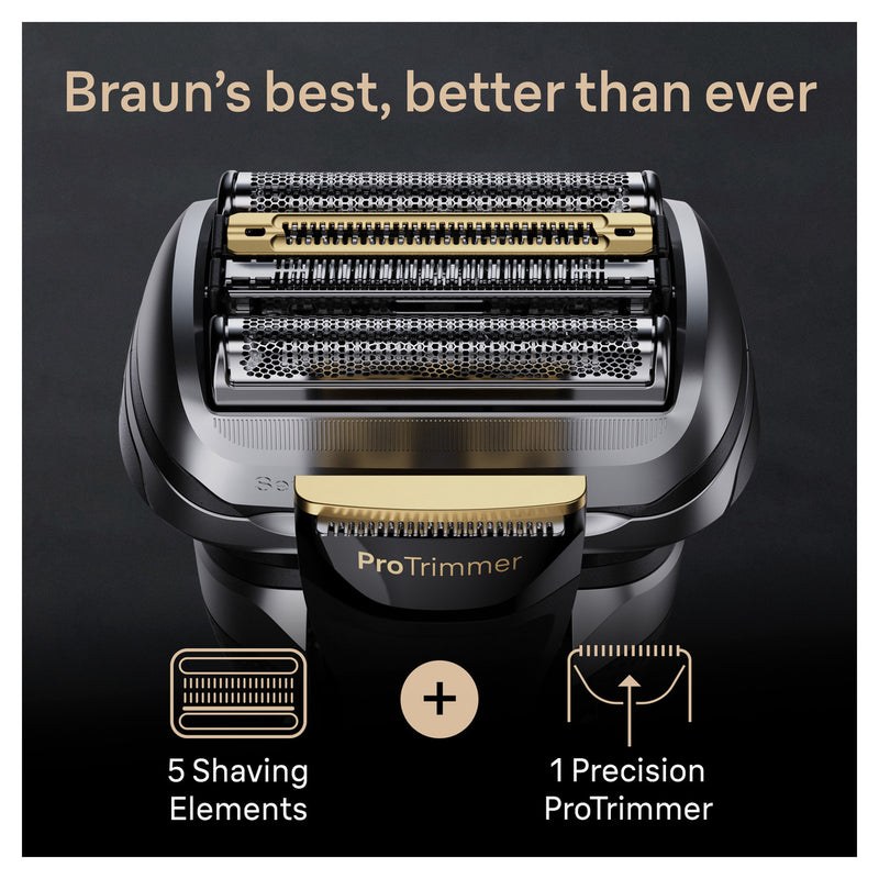 BRAUN 百靈 9510S Series 9 PRO+ 男士乾濕兩用電鬚刨