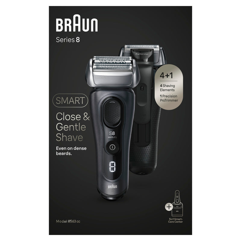 BRAUN 8563CC Series 8 Wet & Dry shaver