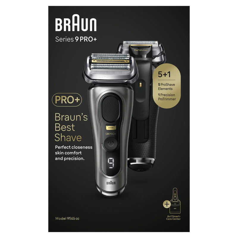 BRAUN 9565CC Series 9 PRO+ Wet & Dry shaver with SmartCare center